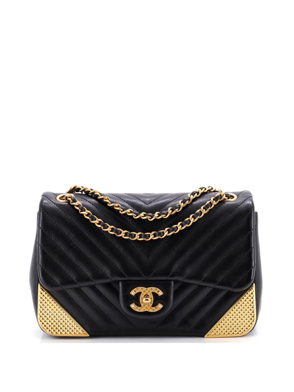 Chanel Rock The Corner Flap Bag Chevron #259241C44B